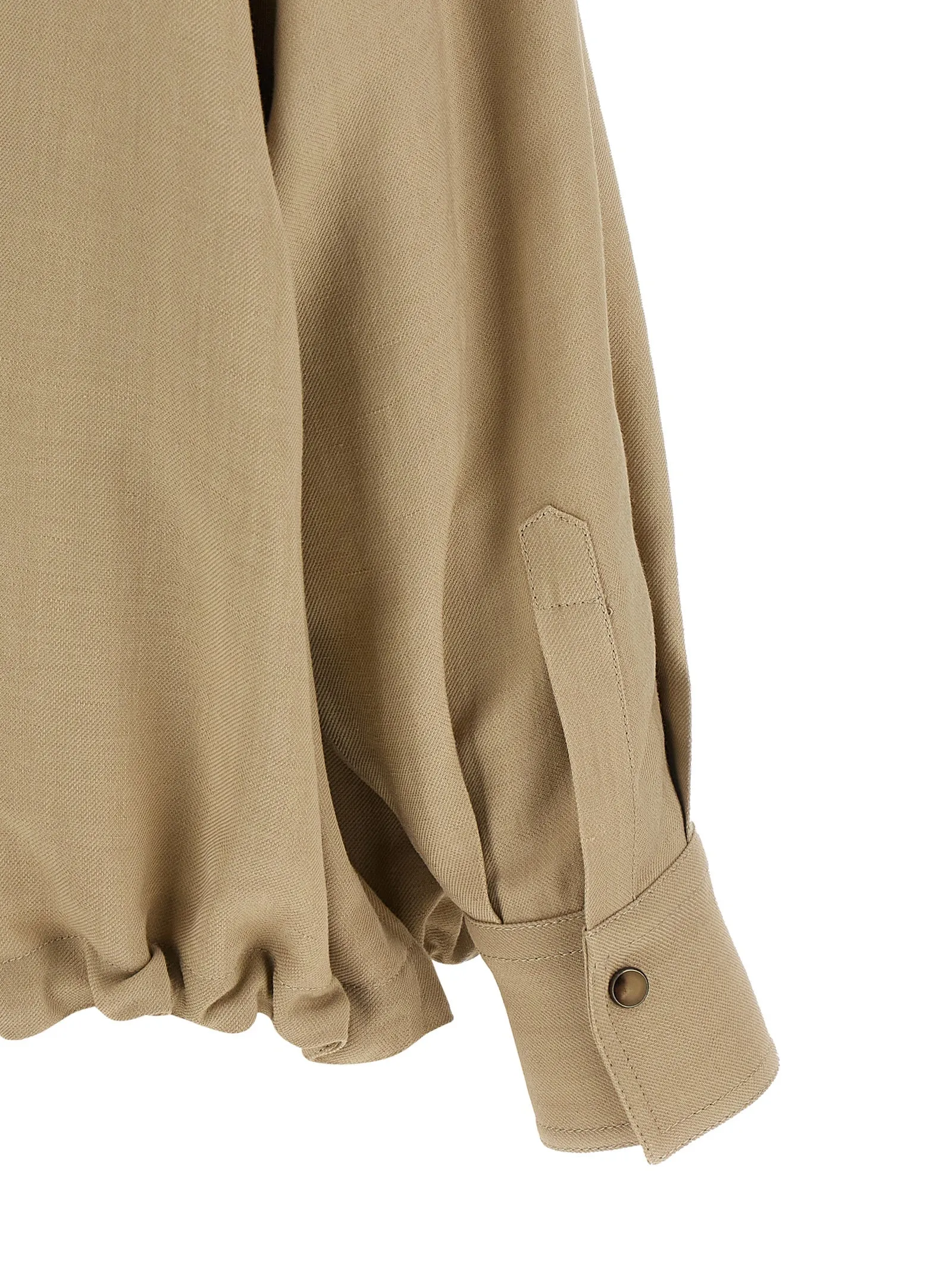 Fluid Twill Shirt Shirt And Blouse Beige sold by Wanan Luxury product image thumbnail 4