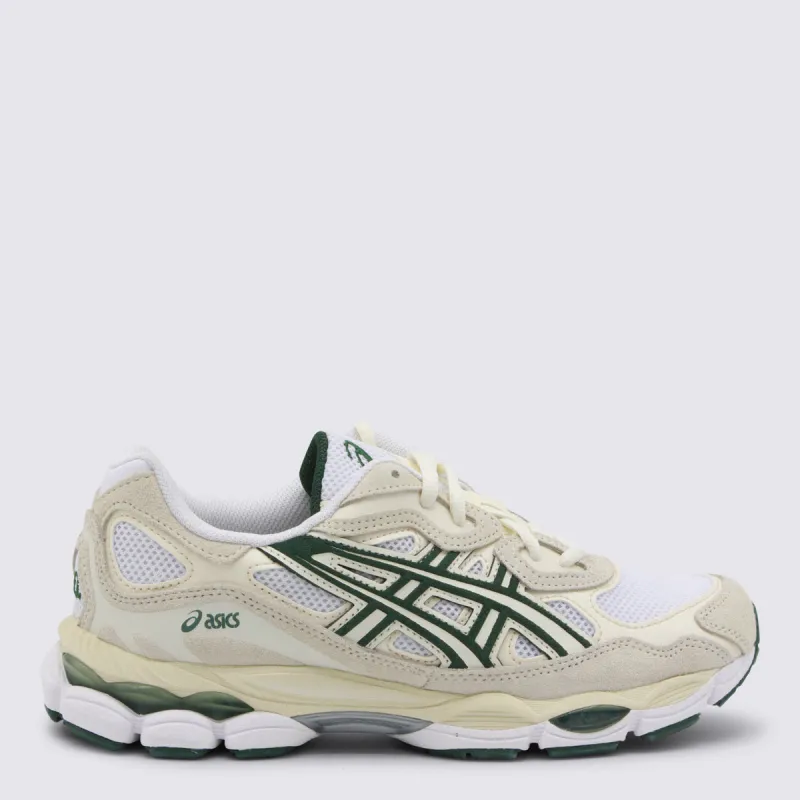 Sneakers Ivory/Forest Night made by Asics