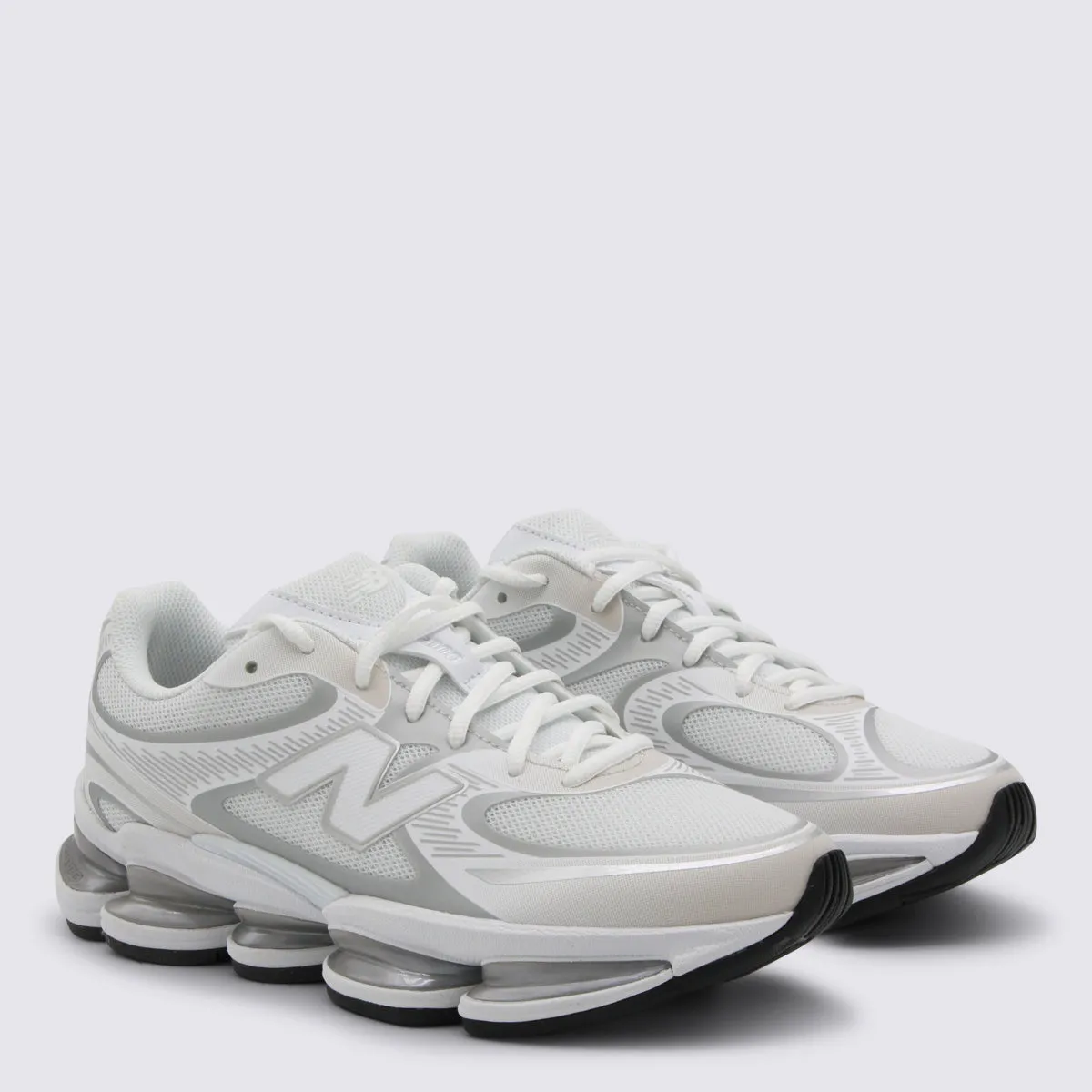 Sneakers Nb 103 White-Silver Metallic sold by Wanan Luxury product image thumbnail 2