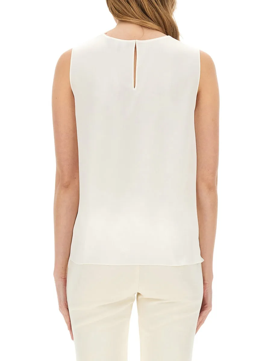 Top In Georgette sold by Wanan Luxury product image thumbnail 4