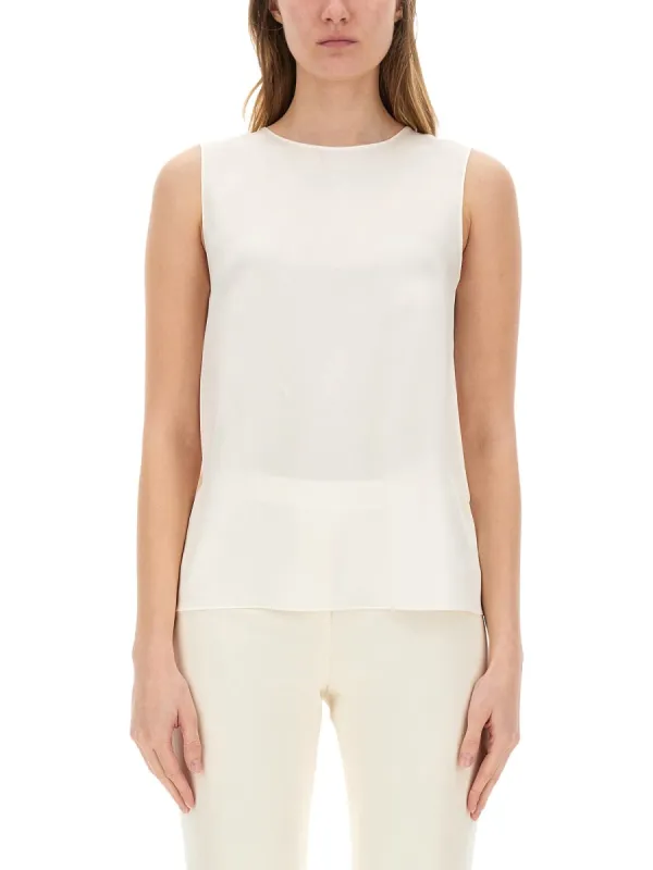 Top In Georgette made by Theory