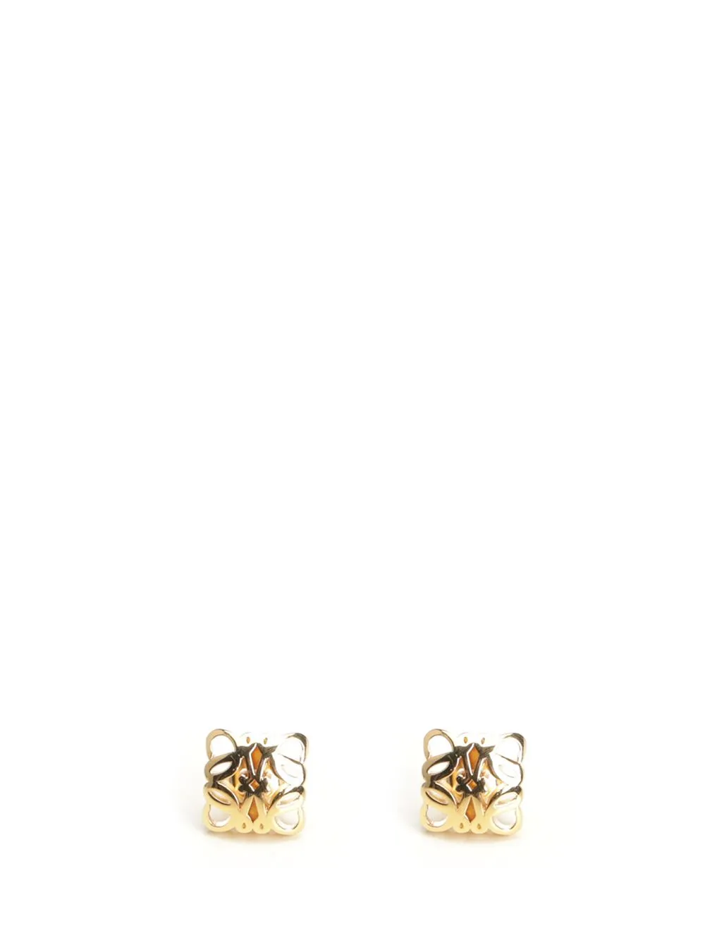 Bombé Anagram Earrings Jewelry Gold sold by Wanan Luxury