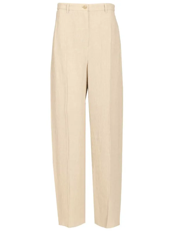 Tailored Trousers Beige made by Emporio Armani
