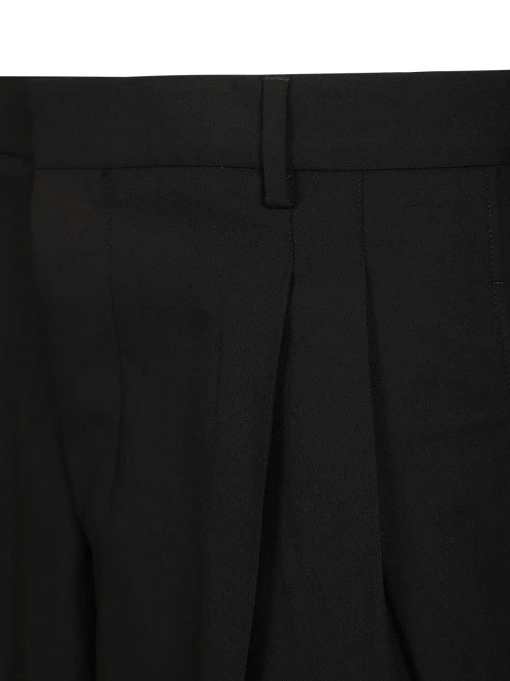 Wide-Leg Bermuda Shorts Trousers Black sold by Wanan Luxury product image thumbnail 5