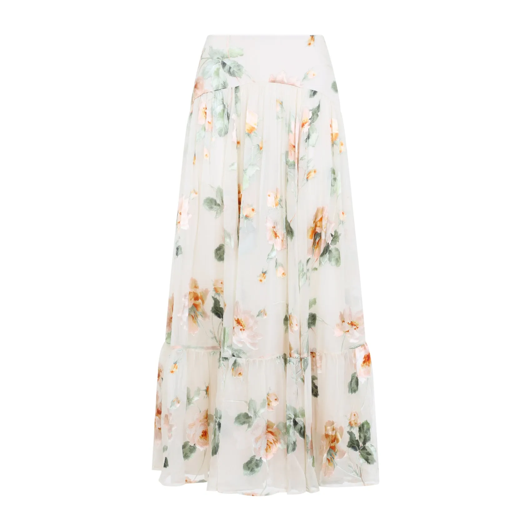 Midi Skirts Nude & Neutrals sold by Wanan Luxury