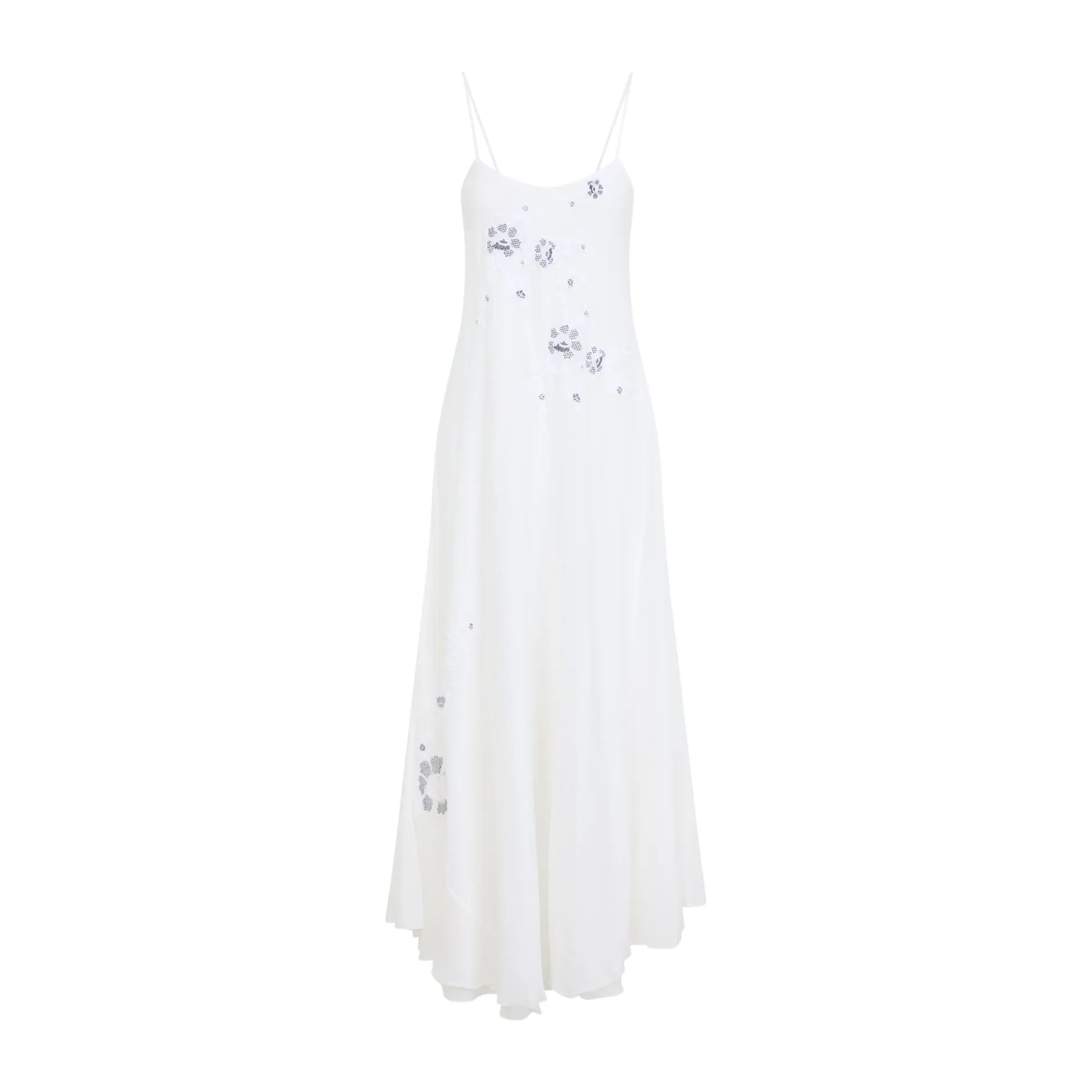 Long Dresses White sold by Wanan Luxury