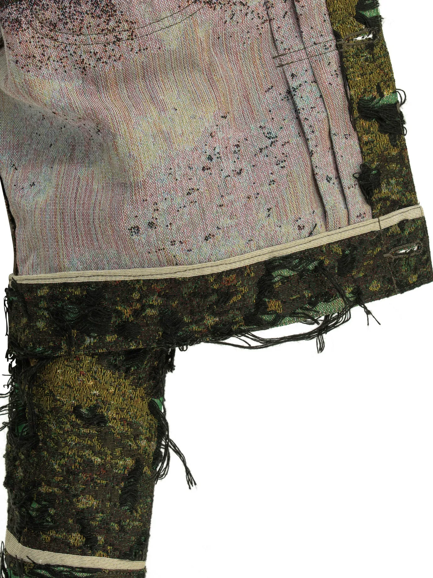 Gobelin Weave House Jackets And Coats Green sold by Wanan Luxury product image thumbnail 4