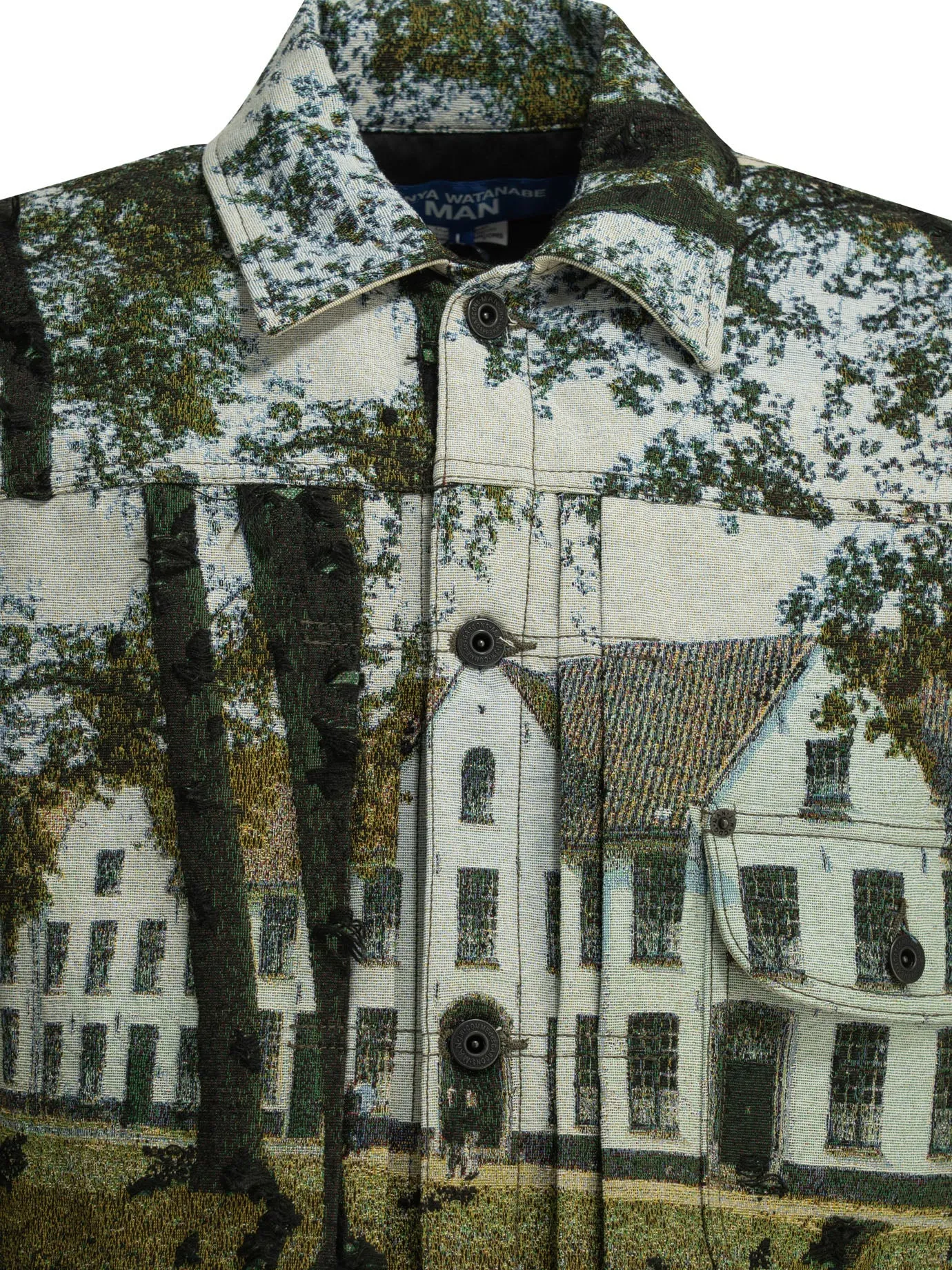 Gobelin Weave House Jackets And Coats Green sold by Wanan Luxury product image thumbnail 3