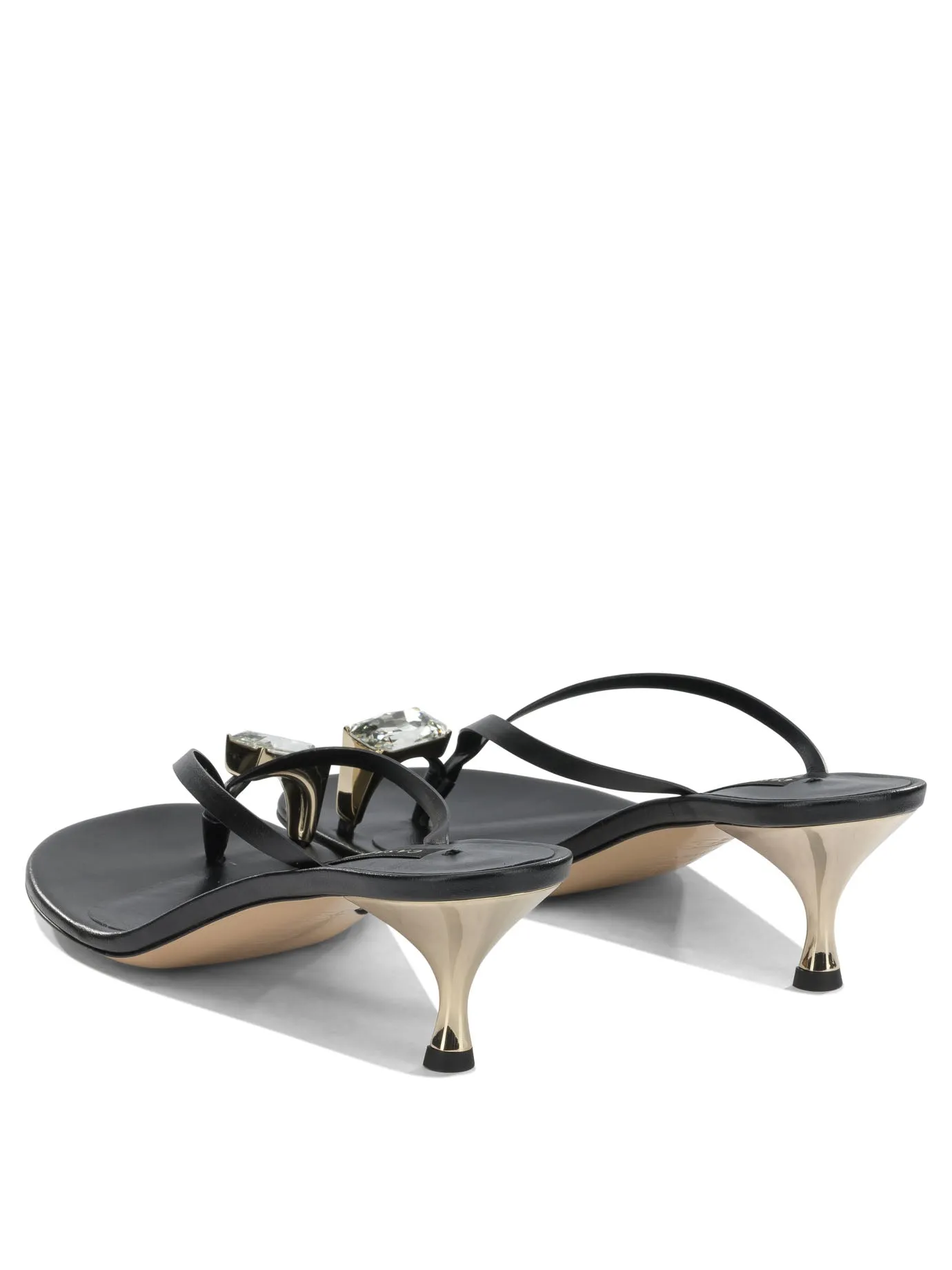 Sandals Black sold by Wanan Luxury product image thumbnail 4