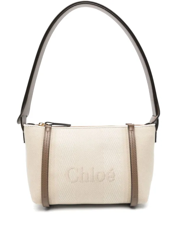 Chloé Carry Canvas Shoudler Bag made by Chloe