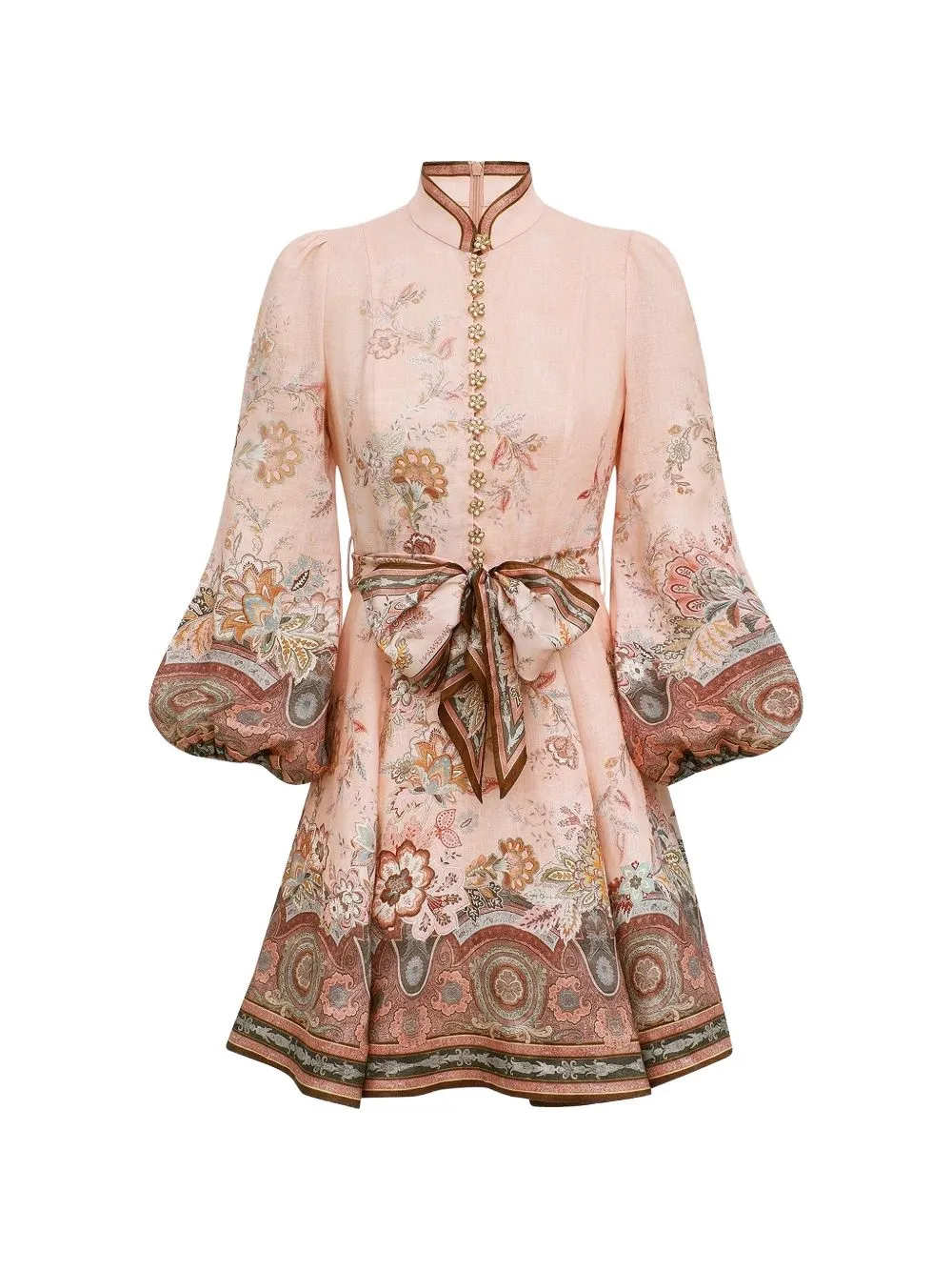 Alchemy Linen Mini Dress sold by Wanan Luxury