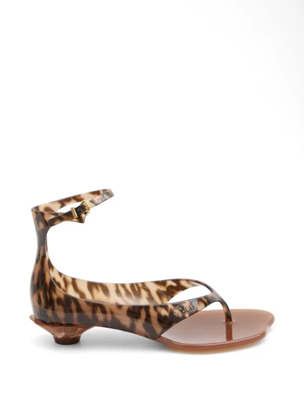Chloé Jelly Thong Sandals made by Chloe