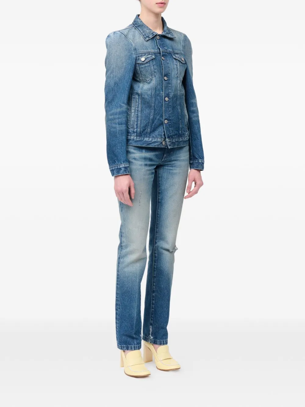 Denim Cotton Jacket sold by Wanan Luxury product image thumbnail 4