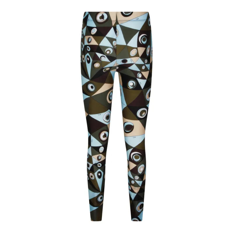 Trousers Khaki Blue made by Emilio Pucci