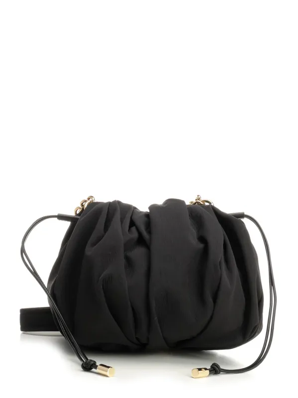 S765 - Chloé Plissé Crossbody Bags Black made by Chloe