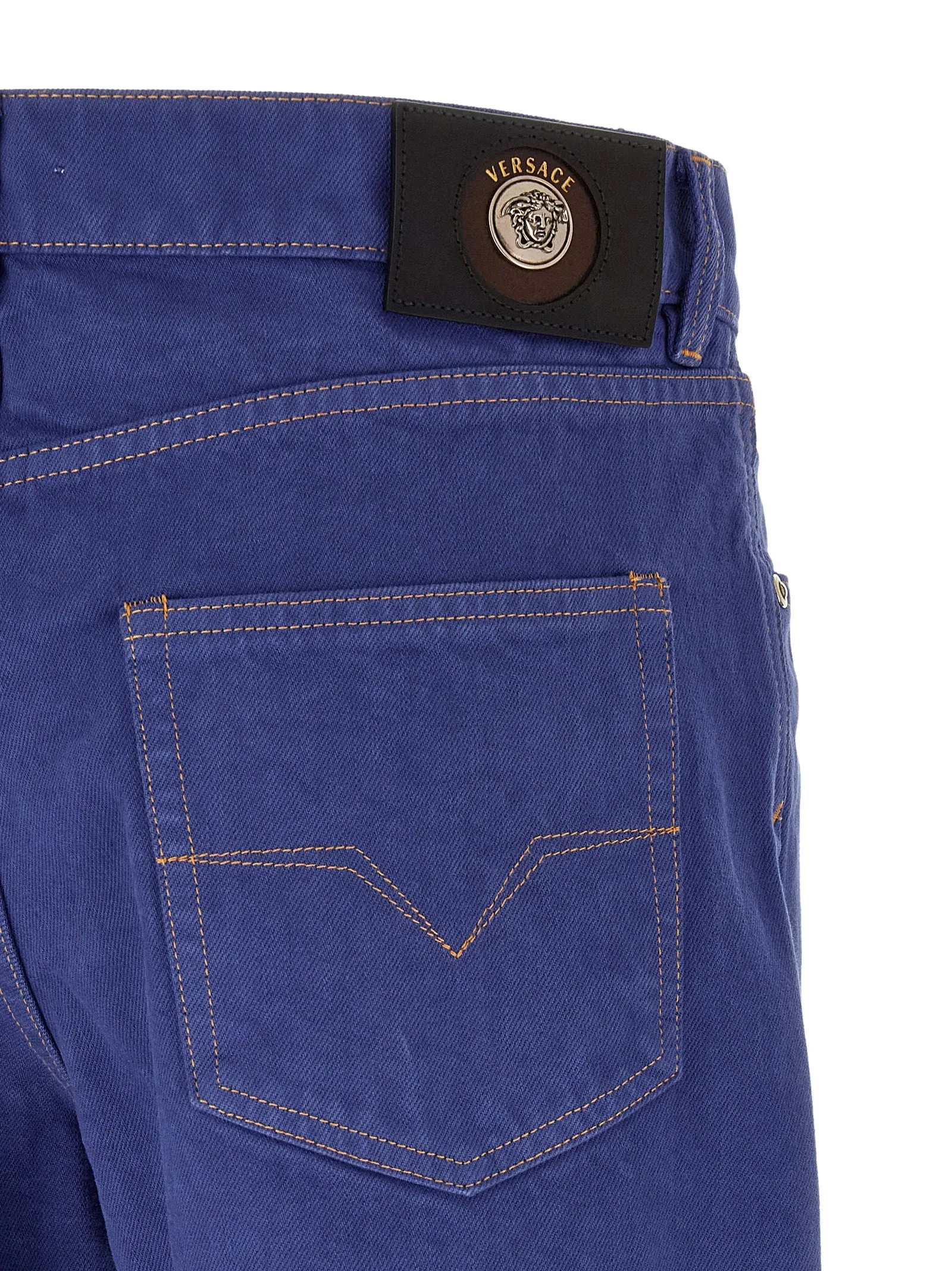 Straight Leg Jeans Blue sold by Wanan Luxury product image thumbnail 4