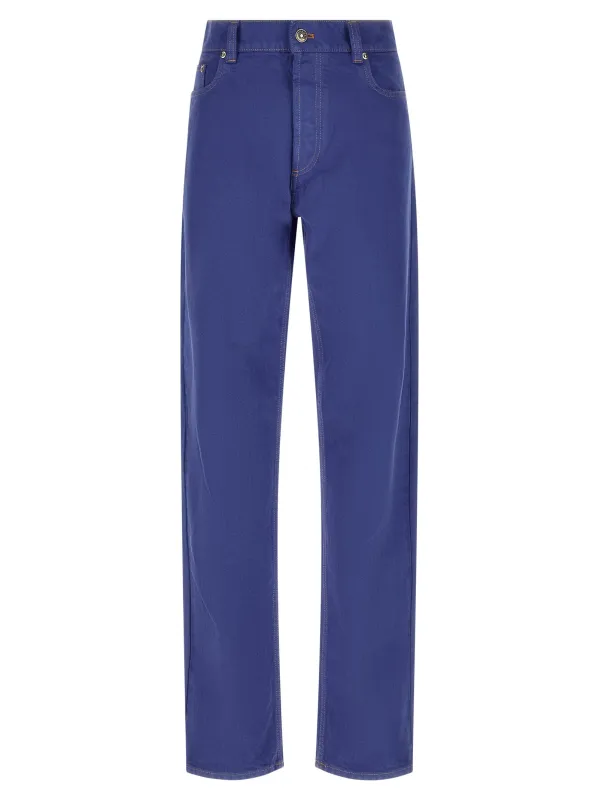 Straight Leg Jeans Blue made by Versace