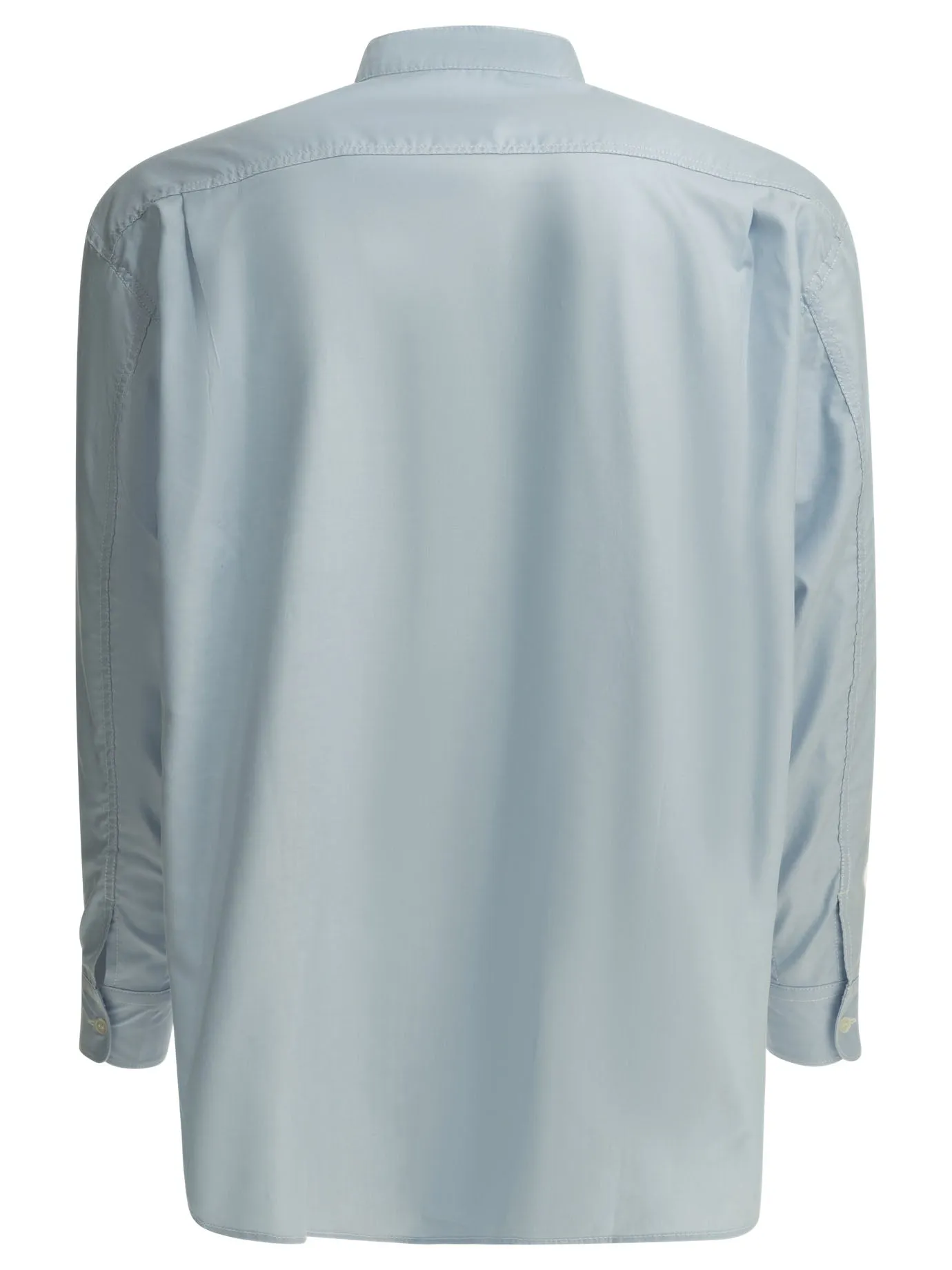 Casual Shirt With Patch Pockets Shirts Light Blue sold by Wanan Luxury product image thumbnail 2