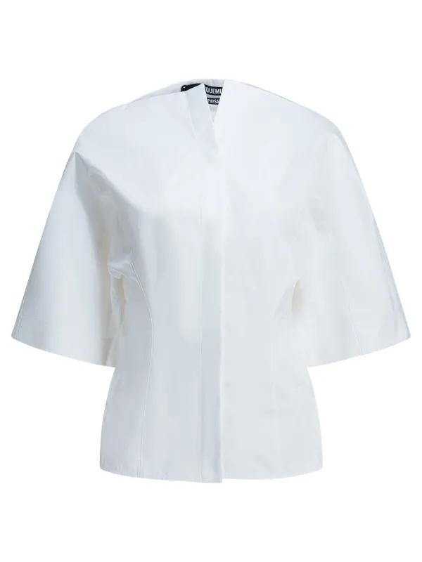 Moisson Shirts White made by Jacquemus