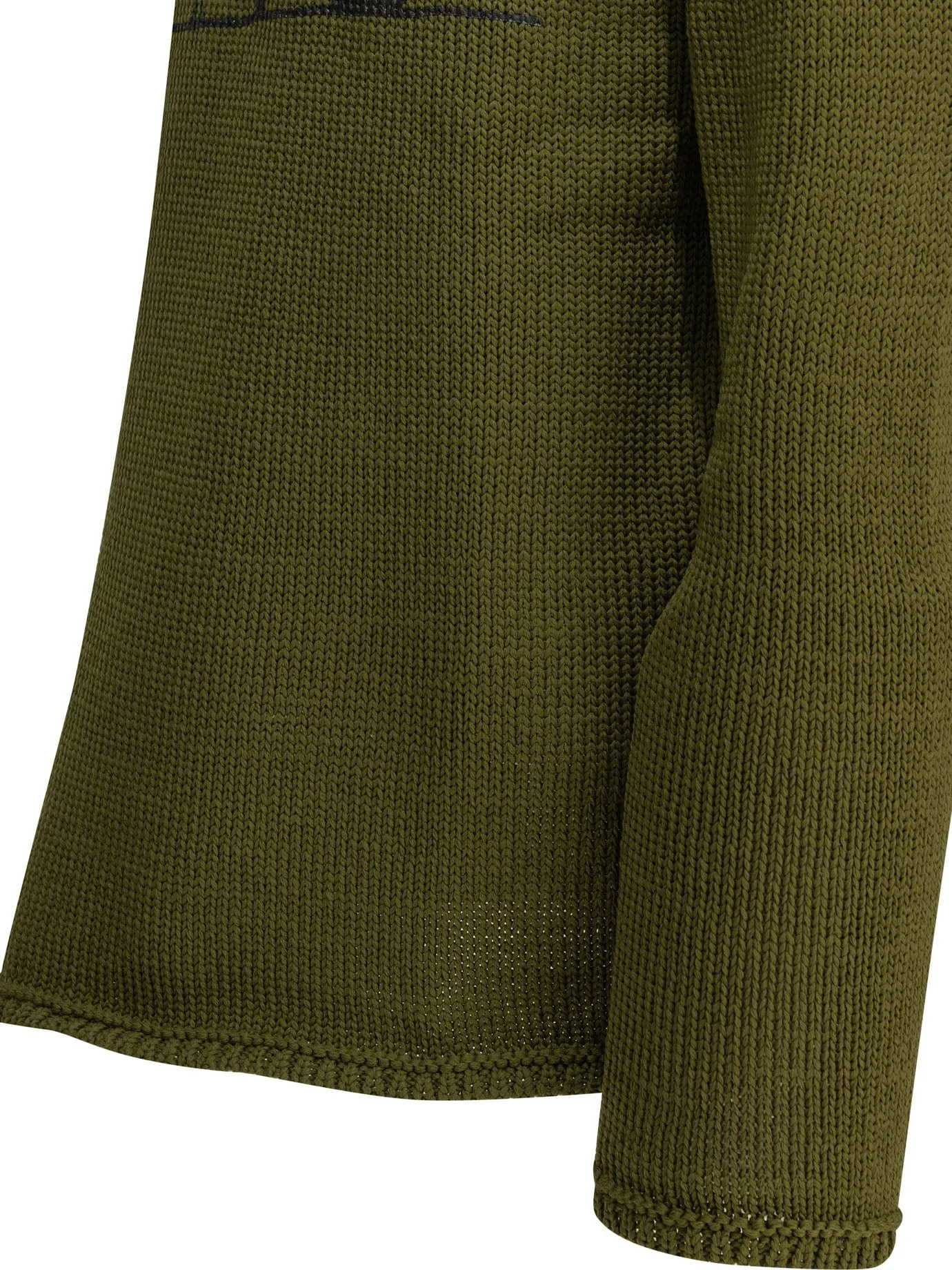 Crew-Neck Sweater With Logo Knitwear Green sold by Wanan Luxury product image thumbnail 4