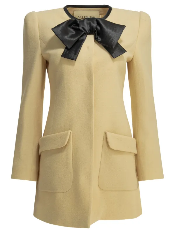 Caban Dresses Beige made by Valentino