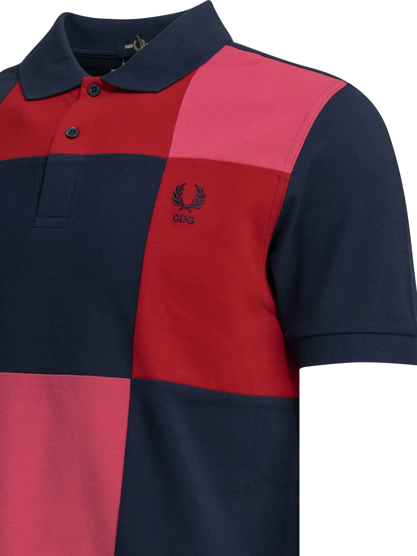 Comme Des GarçOns Shirt X Fred Perry Button-Down Polo Shirt Polo Shirts Multicolor sold by Wanan Luxury product image thumbnail 4