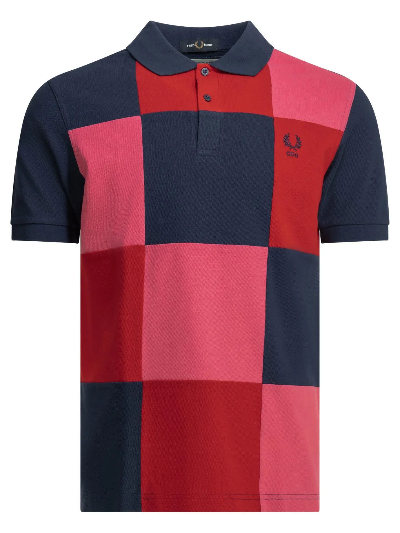 Comme Des GarçOns Shirt X Fred Perry Button-Down Polo Shirt Polo Shirts Multicolor sold by Wanan Luxury