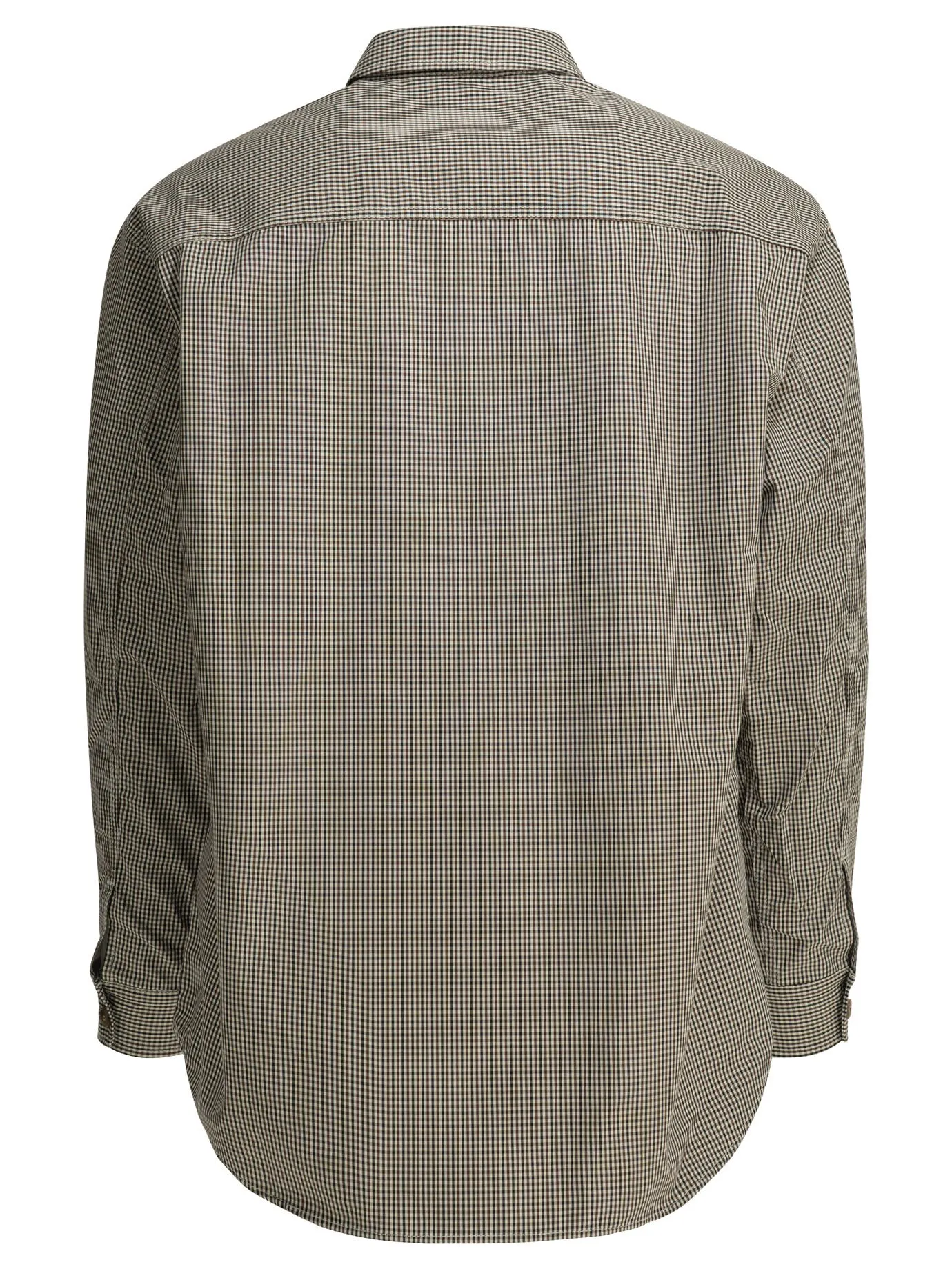 Checkered Overshirt Jacket Jackets And Coats Brown sold by Wanan Luxury product image thumbnail 2