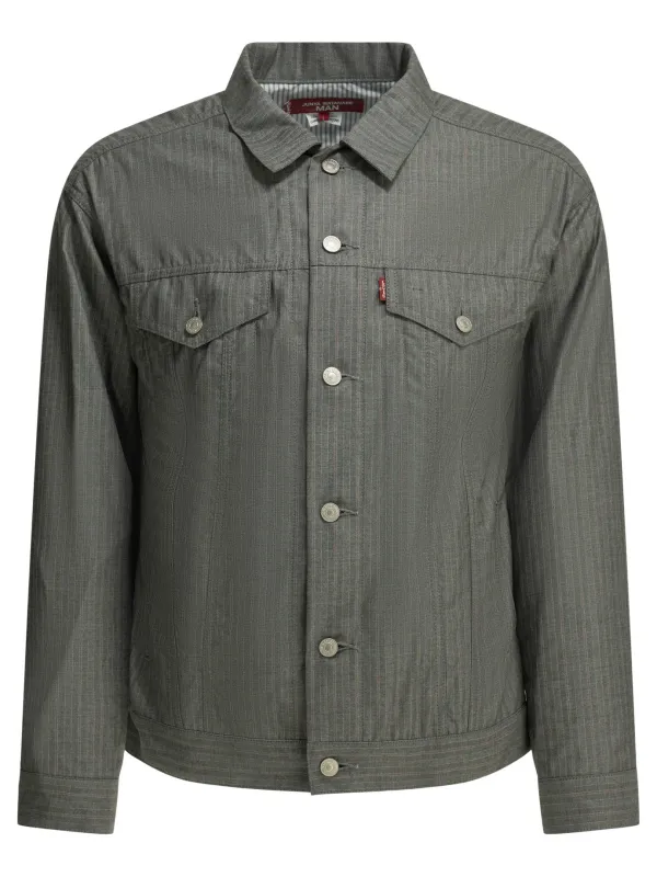 Men Jackets And Coats Grey made by Junya Watanabe
