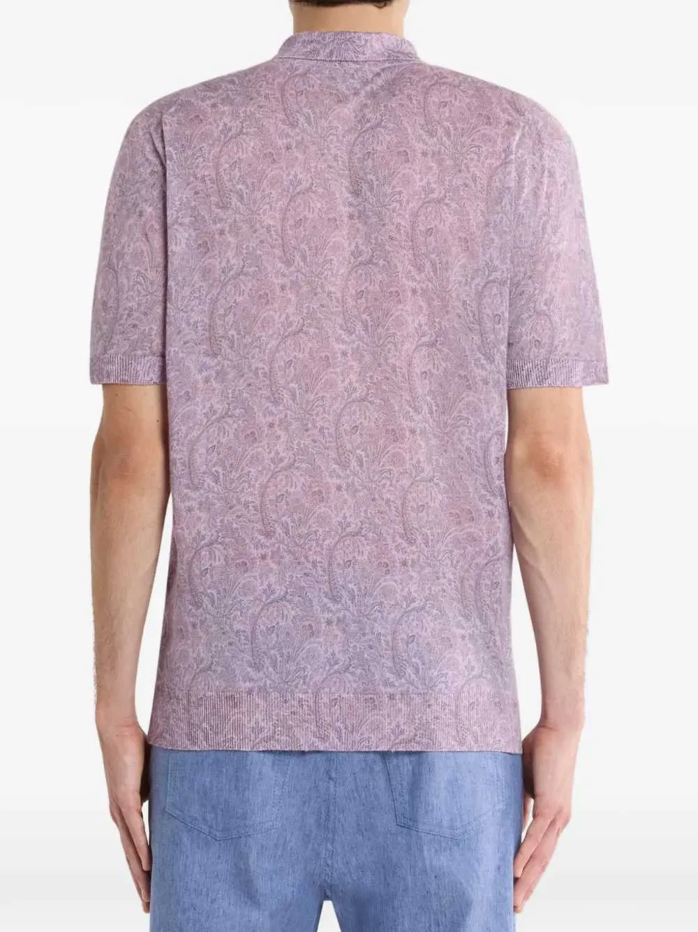 Polo Shirt With Floral Pattern sold by Wanan Luxury product image thumbnail 3