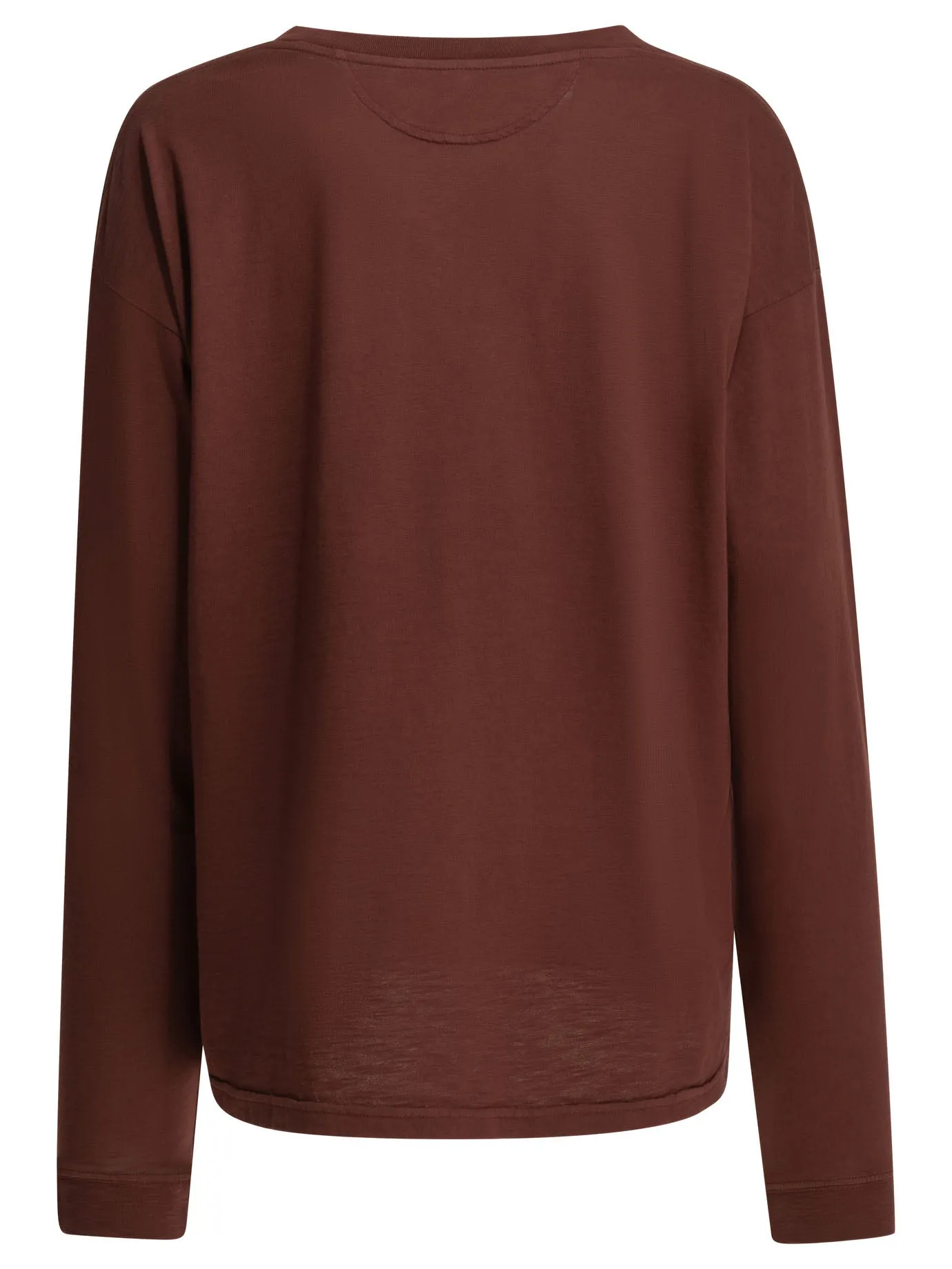 Crew-Neck T-Shirt With Logo T-Shirts Bordeaux sold by Wanan Luxury product image thumbnail 2
