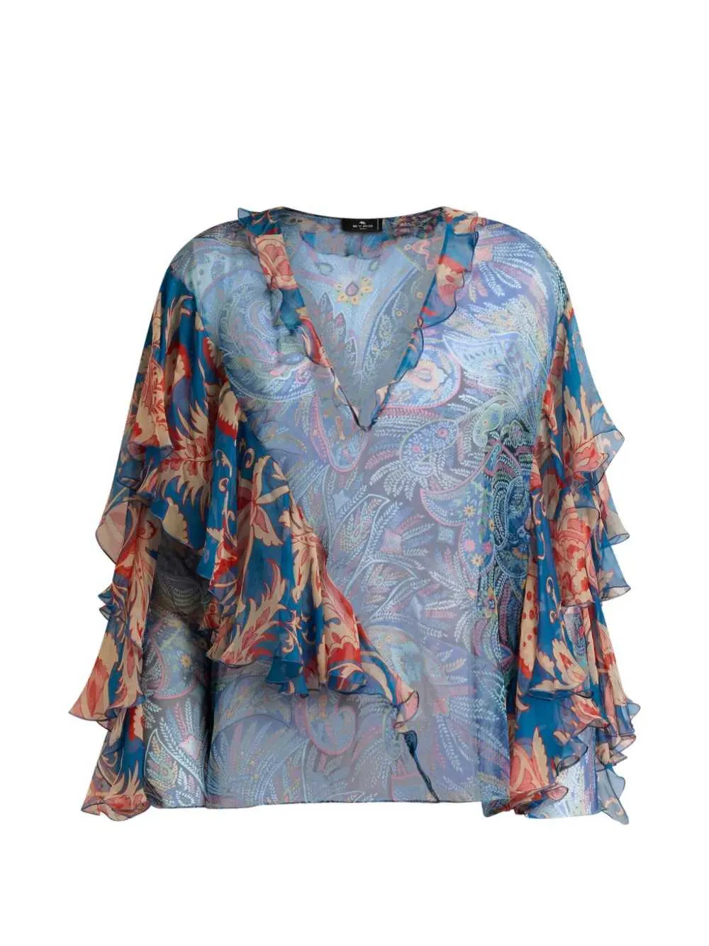 Ruffled Blouse sold by Wanan Luxury