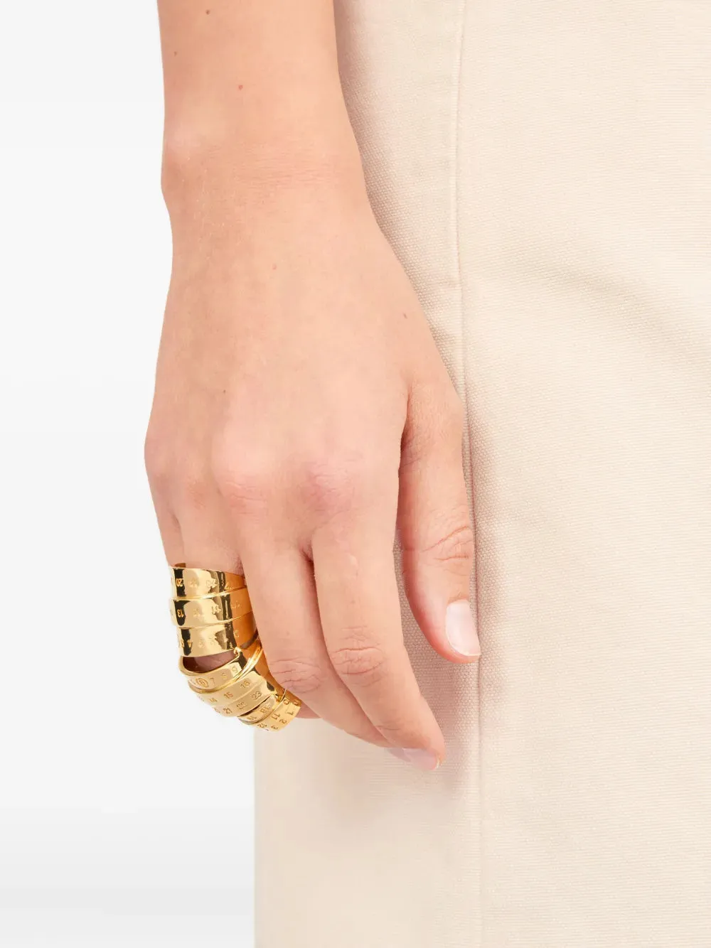 Signature Numbers Ring sold by Wanan Luxury product image thumbnail 4