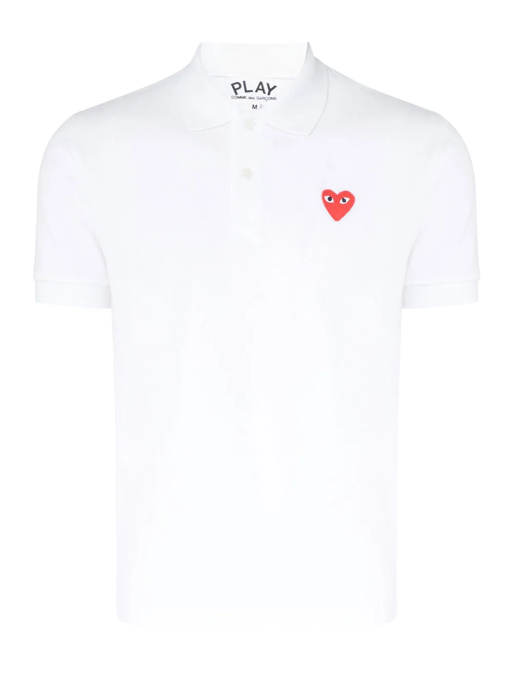 Red Heart Cotton Polo Shirt sold by Wanan Luxury