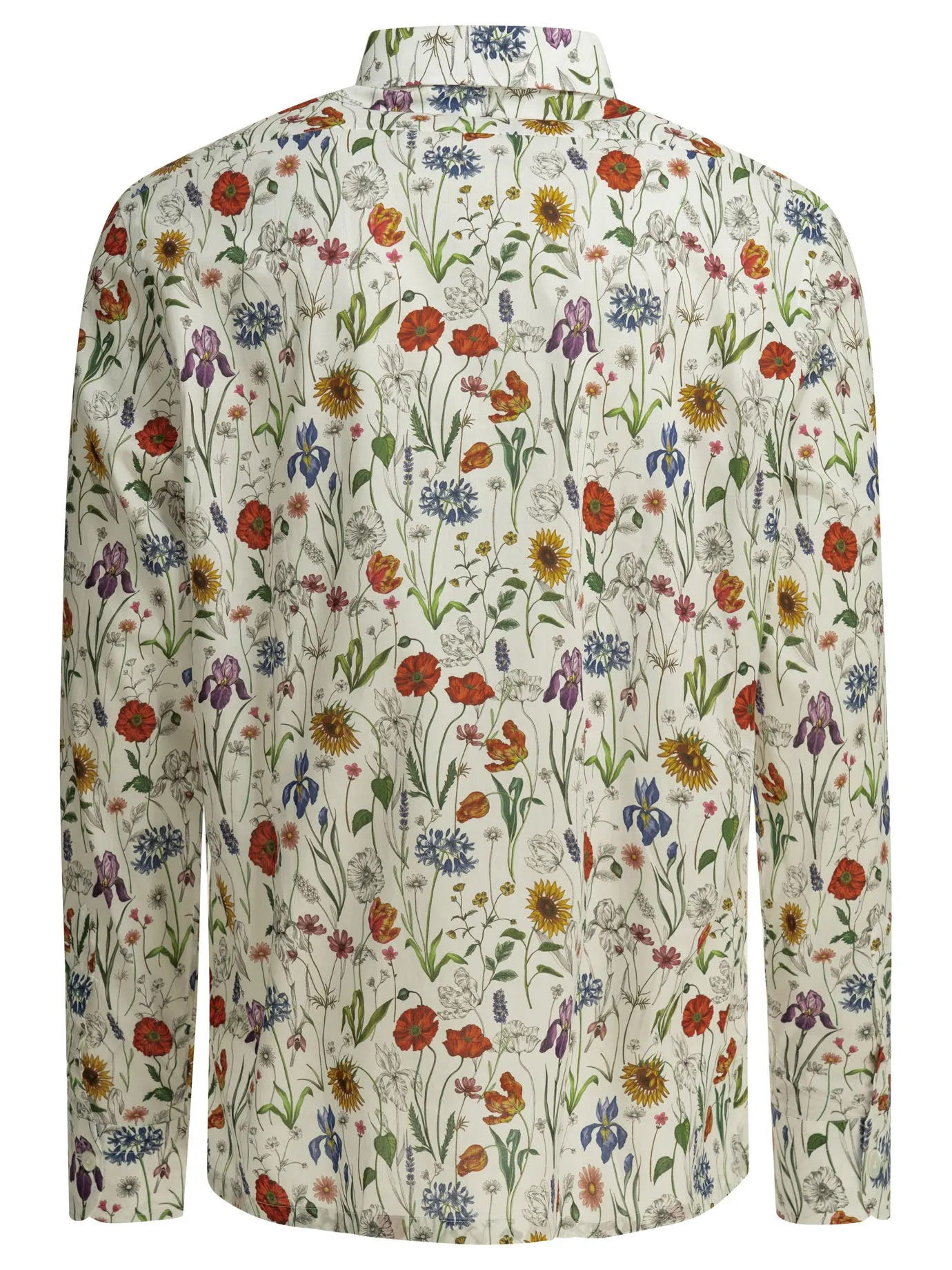 Casual Floral Shirt Shirts White sold by Wanan Luxury product image thumbnail 2