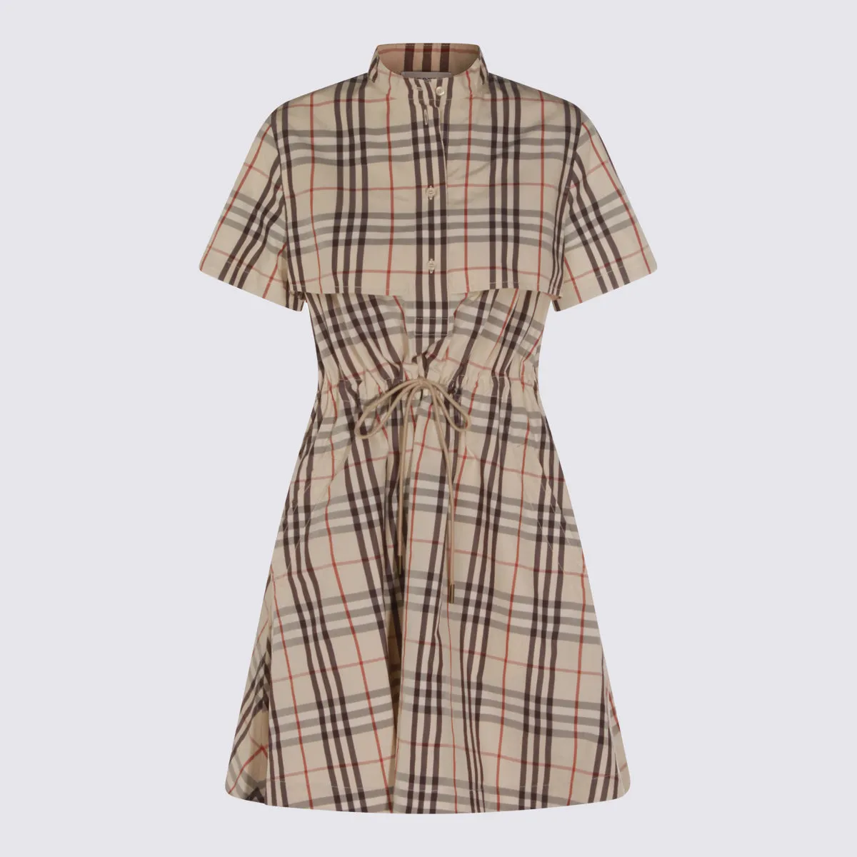 Dresses Almond Beige Ip Check sold by Wanan Luxury