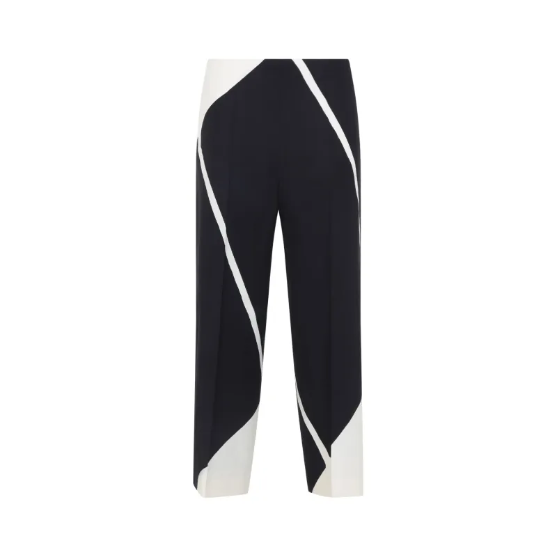 Cropped Black made by Alberta Ferretti