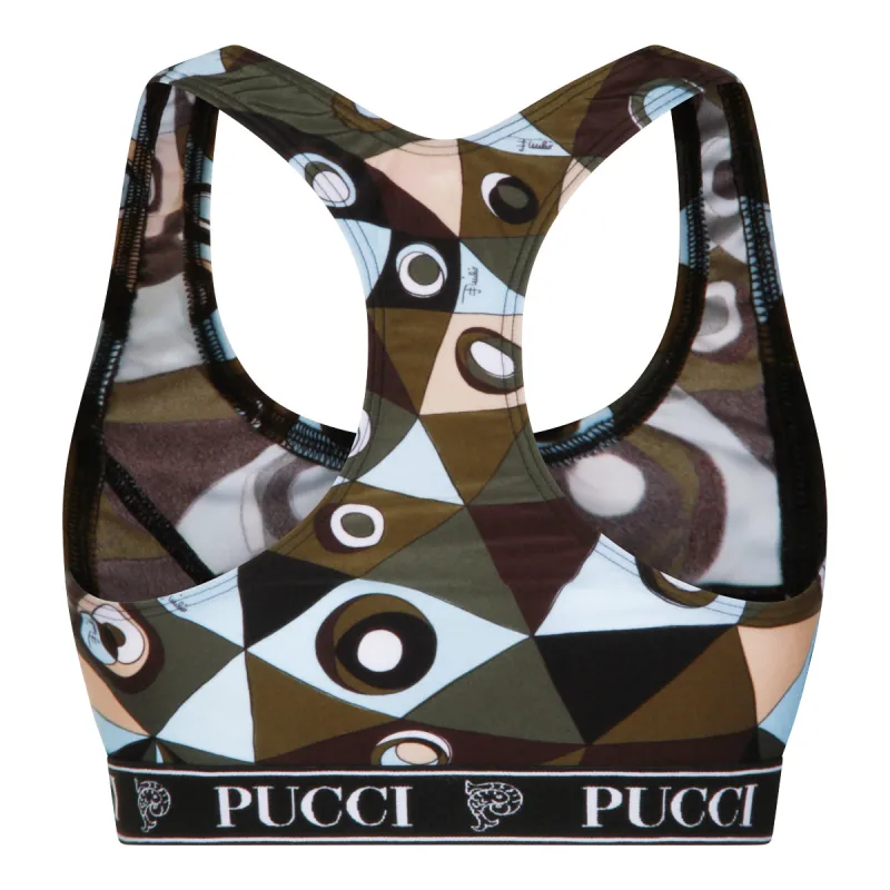 Top Khaki Blue made by Emilio Pucci