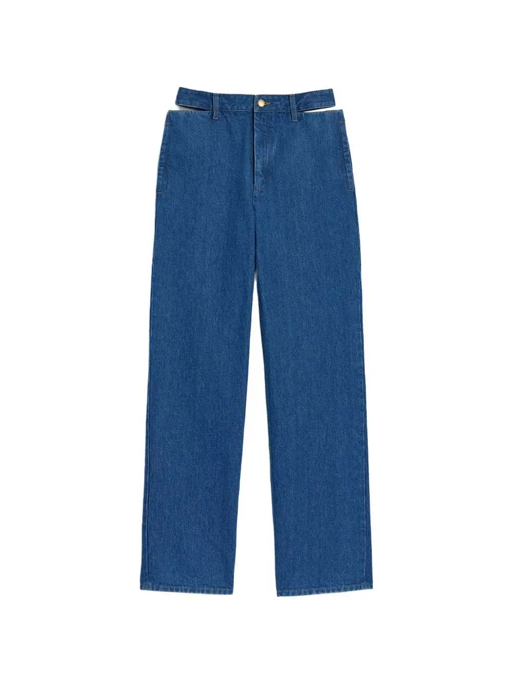 Jeans With Cut-Out Detail sold by Wanan Luxury