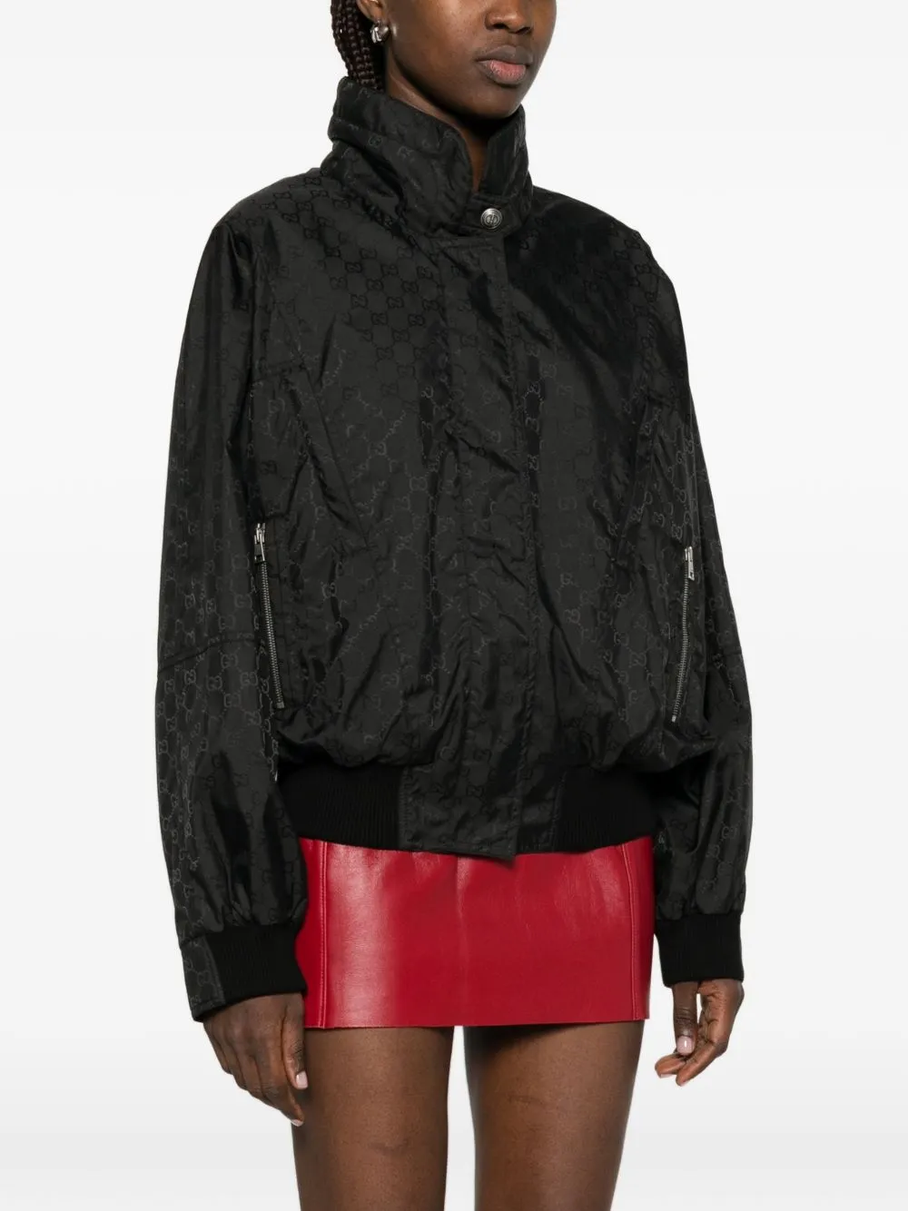 Gg Nylon Blouson Jacket sold by Wanan Luxury product image thumbnail 5