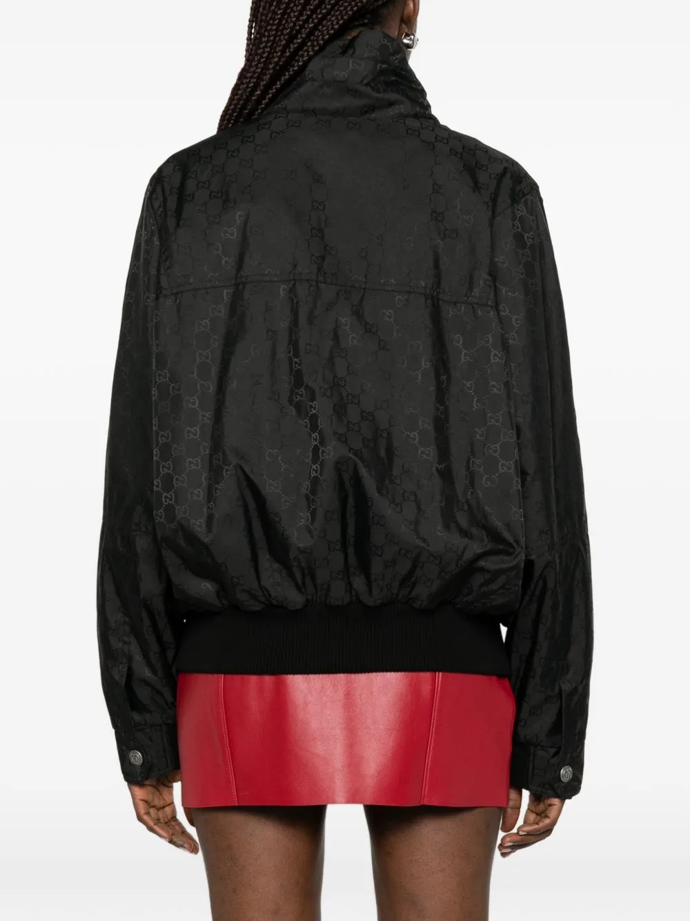 Gg Nylon Blouson Jacket sold by Wanan Luxury product image thumbnail 3