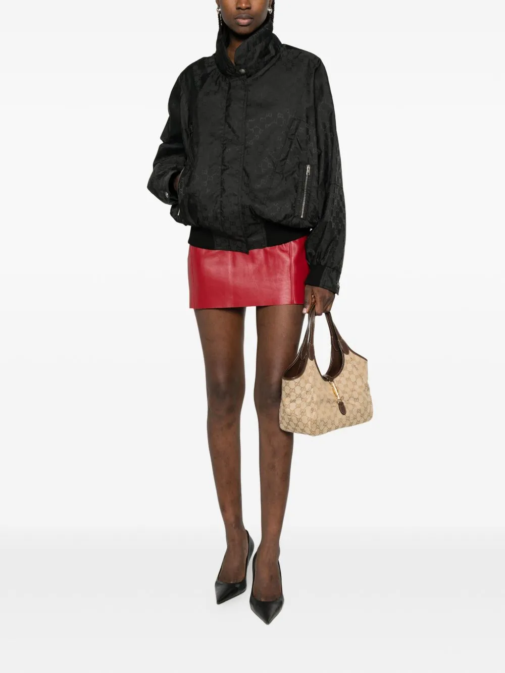 Gg Nylon Blouson Jacket sold by Wanan Luxury product image thumbnail 4