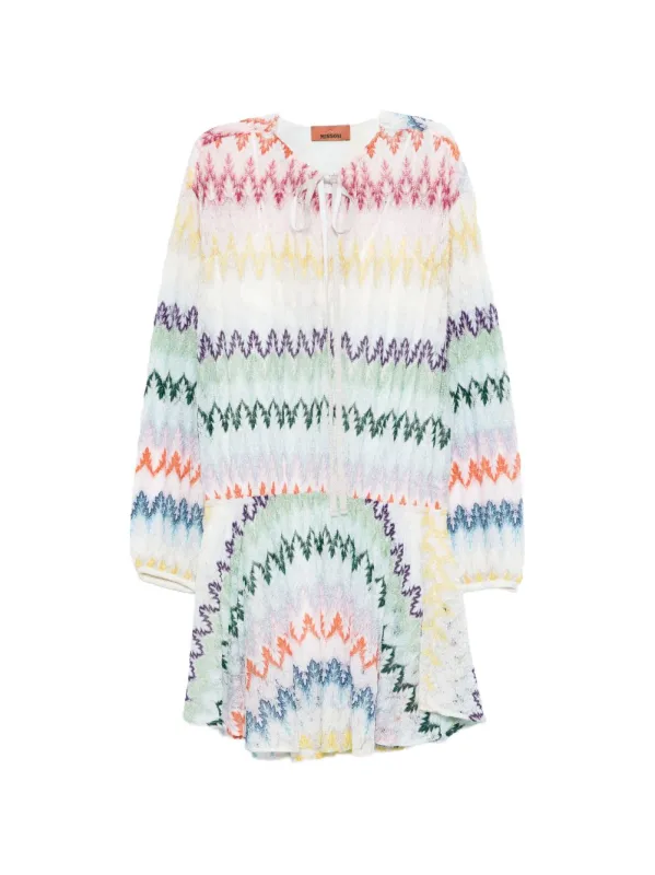 Zig-Zag Mini Dress made by Missoni