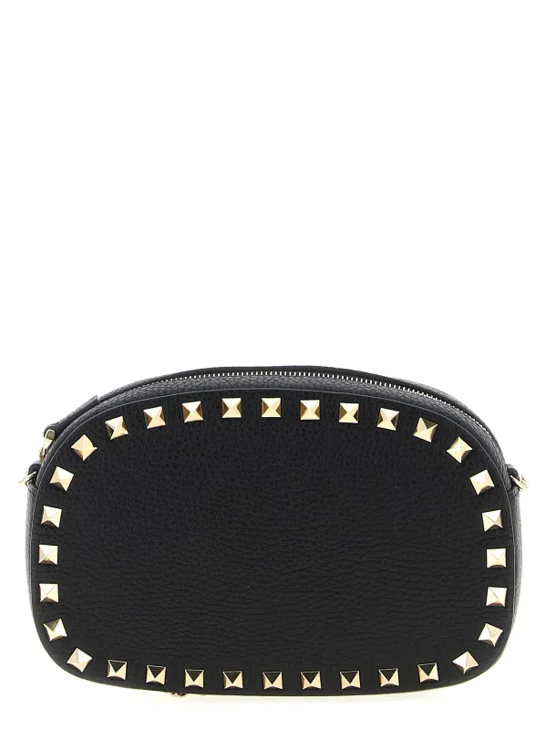 Rockstud Crossbody Bags Black made by Valentino Garavani