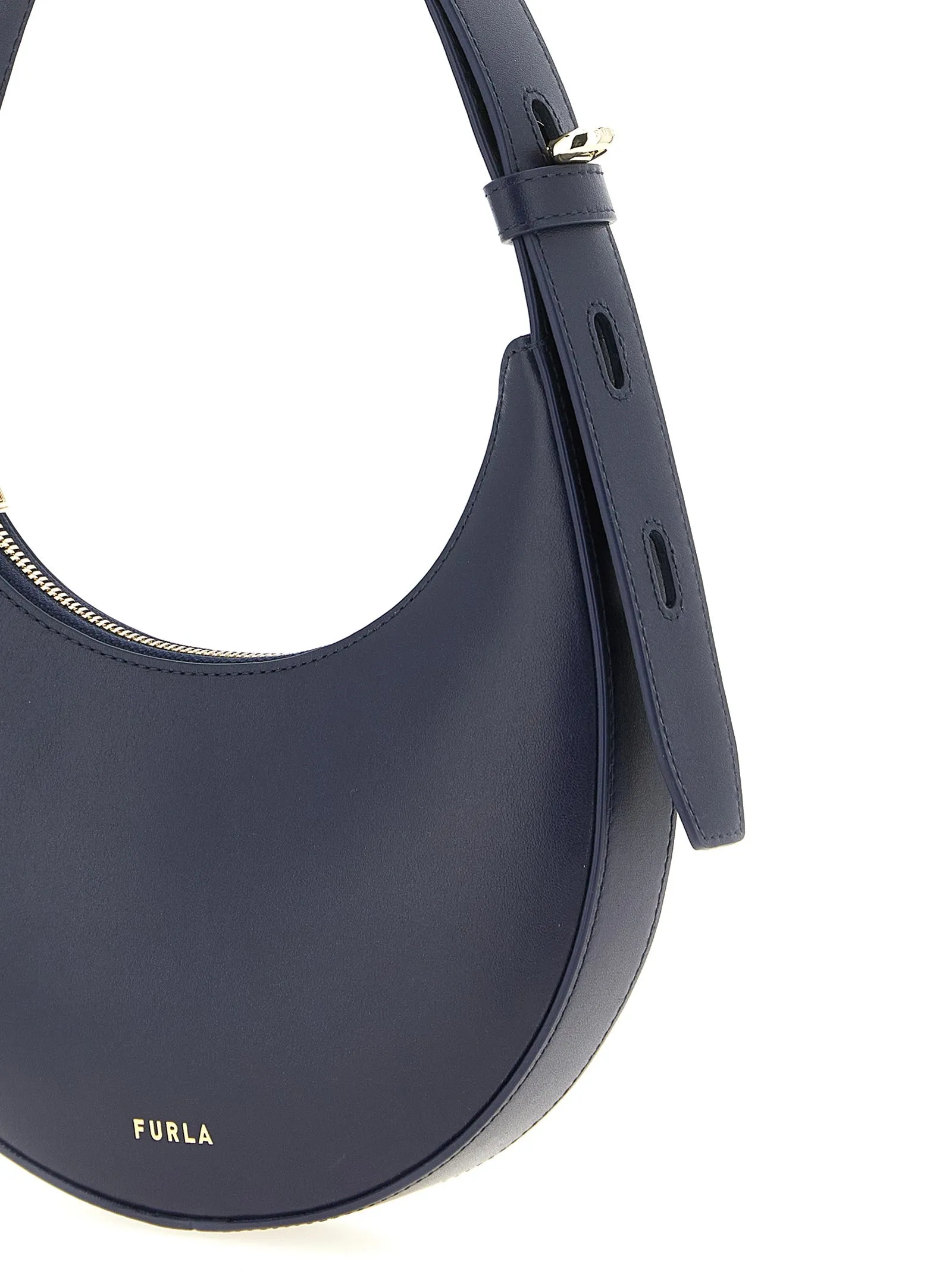 Furla Delizia Shoulder Bags Blue sold by Wanan Luxury product image thumbnail 3