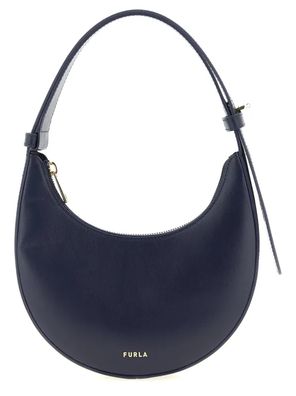 Furla Delizia Shoulder Bags Blue made by Furla