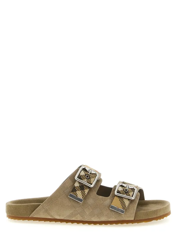 Urchin Sandals Beige made by Burberry