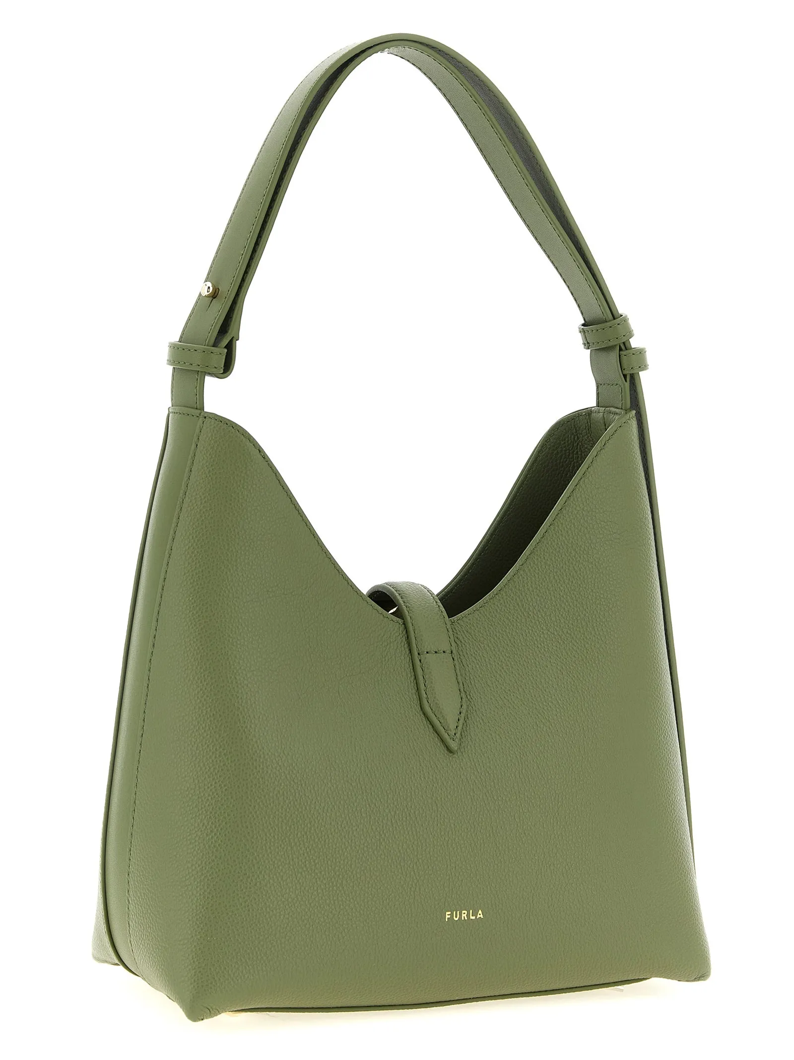 Furla Goccia Shoulder Bags Green sold by Wanan Luxury product image thumbnail 2