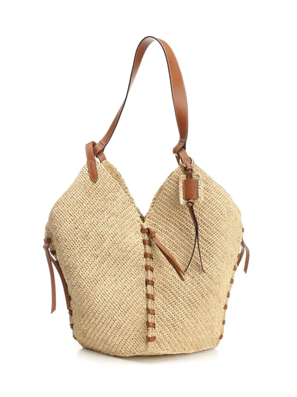 Losange Handbags Beige made by Isabel Marant