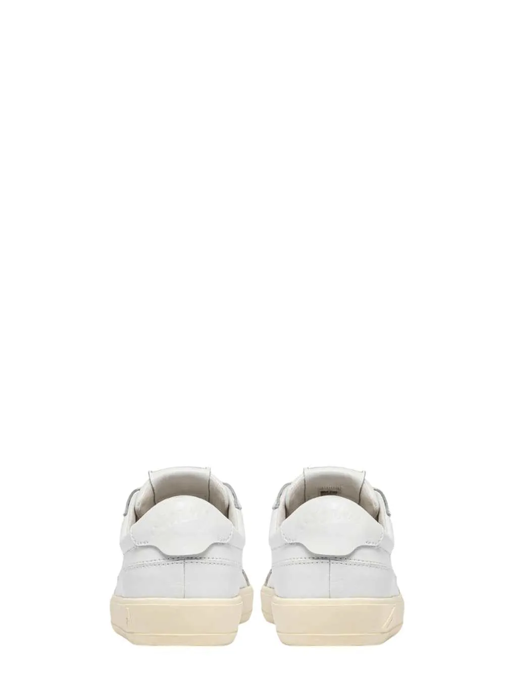 Windscape Low White Leather Sneakers sold by Wanan Luxury product image thumbnail 3